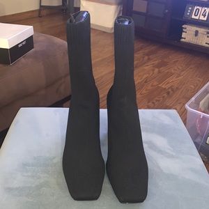 New Zara Black booties size 38. No tags, never been used.